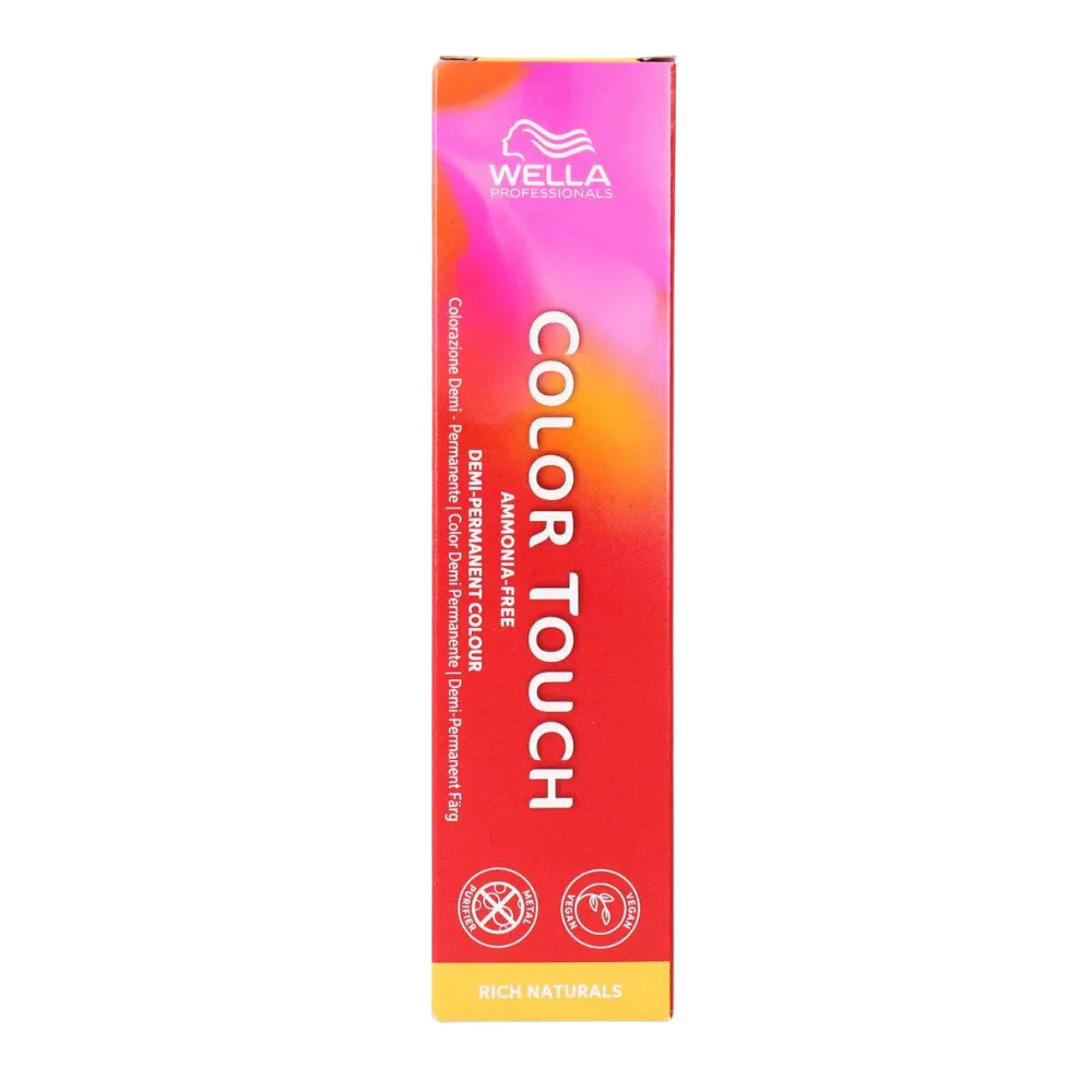 Wella Crema Colorante Color Touch Sin Amoniaco 60ml – 77.45 Rubio Medio Cobrizo Caoba Wella Crema Colorante Color Touch Sin Amoniaco 60ml – 77.45 Rubio Medio Cobrizo Caoba